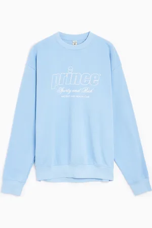 Sporty & Rich X Prince Health Unisex Sweatshirt Ref. CR1061BL Kleur Maat S