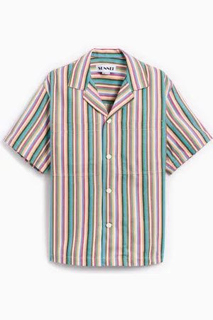 SUNNEI Unisex Pockets Shorts Sleeve Shirt Ref. PRTWXSHR003-DEN018-7141 Kleur Maat L
