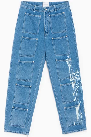 Lourdes New York Pockets Cargo Unisex Denim Pants Ref. LO2SMT02AP-TE427.416 Kleur Maat 30
