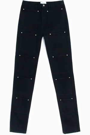 Lourdes New York Lourdes 10 Pocket Unisex Denim Pants Ref. LOF1XT05AP-TE992.999 Kleur Maat 29