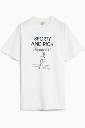 Sporty & Rich Running Unisex T-Shirt Ref. TO042S409RW Kleur Maat XL