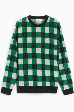 YMC Daisy Age Unisex Sweatshirt Ref. P7WAF-BLACK MULTI Kleur Maat M