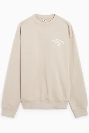Sporty & Rich Wellness Studio Unisex Sweatshirt Ref. CR866DV Kleur Maat XS