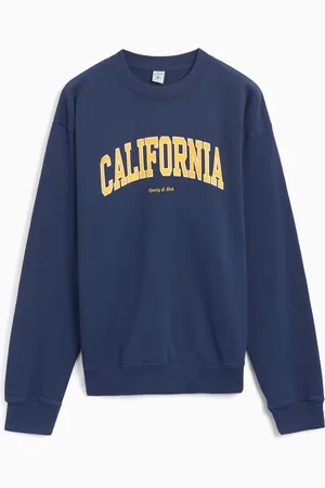 Sporty & Rich California Unisex Sweatshirt Ref. ST071508501BL32 Kleur Maat S