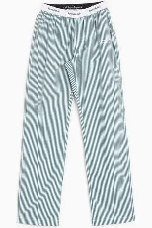 Sporty & Rich X Le Bristol Paris Faubourg Unisex Pyjama Pants Ref. PJAW237WH Kleur Maat S