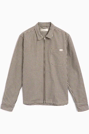 Foret Cabin Zip Long Sleeve Shirt Ref. F5811-CHECK Kleur Maat S