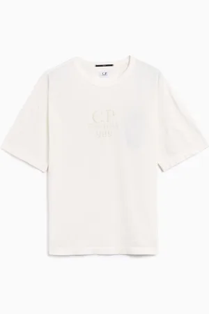 C.P. Company Logo Regular T-Shirt voor heren Ref. 18CMTS284A005697G-103 Kleur Maat L