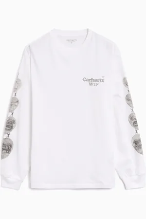 Carhartt Hartt Chain Regular met langue mouw T-Shirt voor dames Ref. I034704-02XX Kleur Maat XS
