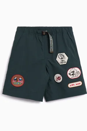 Brain Dead Climber Baggy Relaxed Korte Broek voor heren Ref. S25B230043-FORGN Kleur Maat S