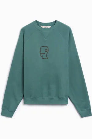 Brain Dead Head Raglan Regular met logo Sweatshirt voor heren Ref. S25T1O0042-AVA Kleur Maat S