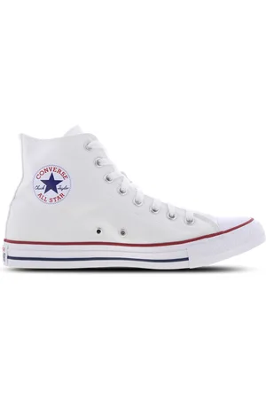 Converse Ctas Hi Heren Schoenen - Wit - Maat: 40 - Canvas - Foot Locker