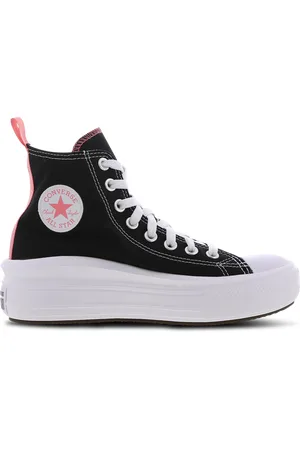 Converse Ctas Move Hi Unisex Schoenen - Zwart - Maat: 36 - Canvas - Foot Locker