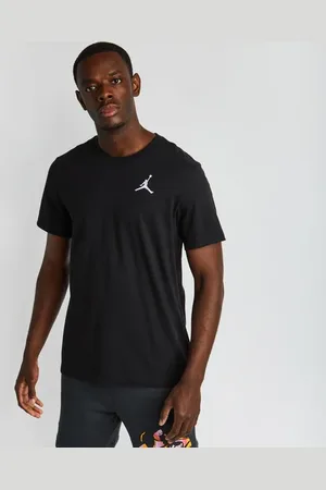Jordan Jumpman Heren T-shirts - Zwart - Maat: L - Foot Locker