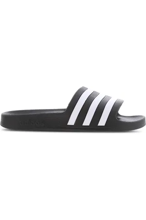 adidas Adilette Heren Schoenen - Zwart - Maat: 43 - Rubber - Foot Locker