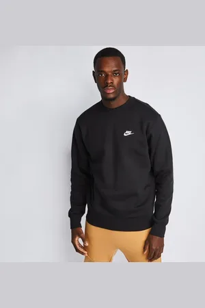 Nike Club Heren Sweatshirts - Zwart - Maat: XS - Foot Locker