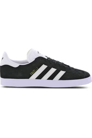 adidas Gazelle Heren Schoenen - Zwart - Maat: 41 1/3 - Leer - Foot Locker