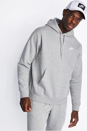 Nike Club Heren Hoodies - Grijs - Maat: L - Foot Locker