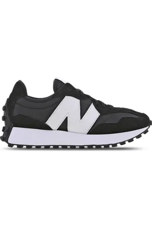 New Balance 327 Dames Schoenen - Zwart - Maat: 36.5 - Leer, Synthetisch - Foot Locker