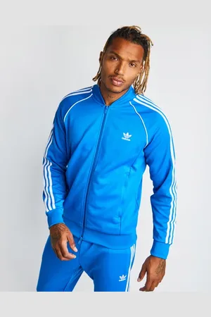 adidas Superstar Heren Trainingspakken - Blauw - Maat: L - Foot Locker