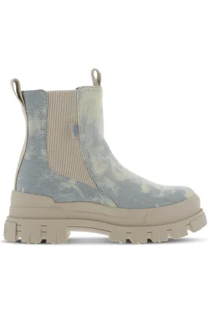 Buffalo Aspha Dames Laarzen - Blauw - Maat: 37 - Leer - Foot Locker