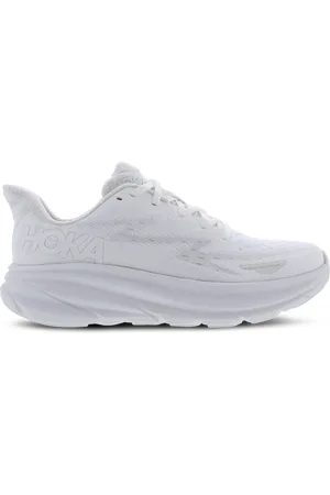 Hoka One One Clifton 9 Dames Schoenen - Wit - Maat: 38 - Mesh/Synthetisch - Foot Locker