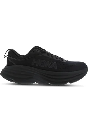Hoka One One Bondi 8 Dames Schoenen - Zwart - Maat: 36 - Mesh/Synthetisch - Foot Locker