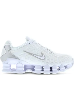 Nike Shox Dames Schoenen - Wit - Maat: 36.5 - Leer - Foot Locker