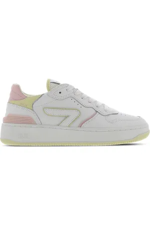 Hub Smash Dames Schoenen - Wit - Maat: 37 - Leer - Foot Locker