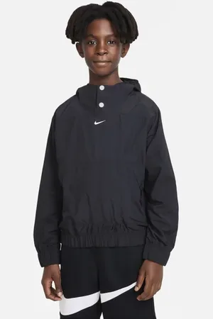 Nike Rib Unisex Jassen - Zwart - Maat: M - Katoen Fleece - Foot Locker
