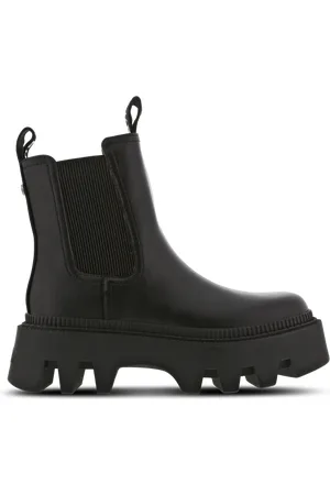 Buffalo Flora Chelsea Dames Schoenen - Zwart - Maat: 37 - PU - Foot Locker