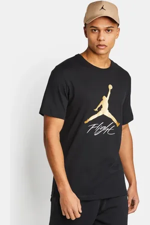 Jordan Flight Heren T-shirts - Zwart - Maat: S - Foot Locker