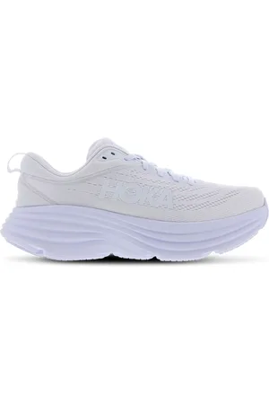Hoka One One Bondi 8 Heren Schoenen - Wit - Maat: 41 1/3 - Mesh/Synthetisch - Foot Locker