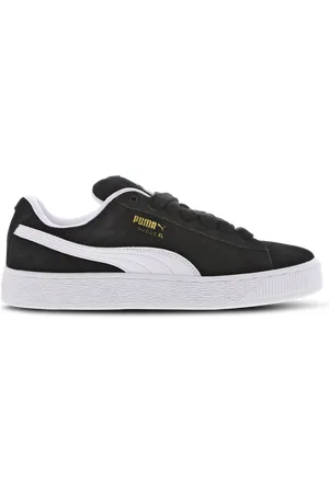 PUMA Suede Heren Schoenen - Zwart - Maat: 41 - Suède - Foot Locker