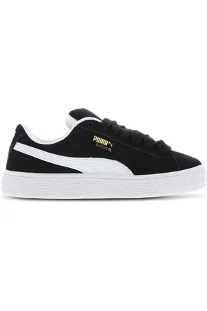 PUMA Suede Unisex Schoenen - Zwart - Maat: 36 - Suède - Foot Locker