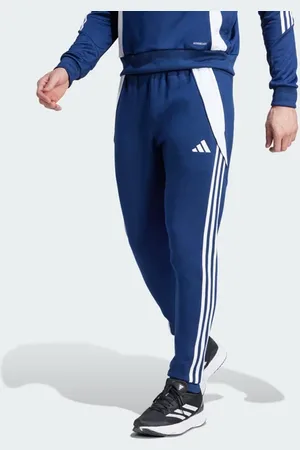 adidas Tiro 24 Tracksuit Heren Broeken - Blauw - Maat: XS - Katoen Jersey - Foot Locker