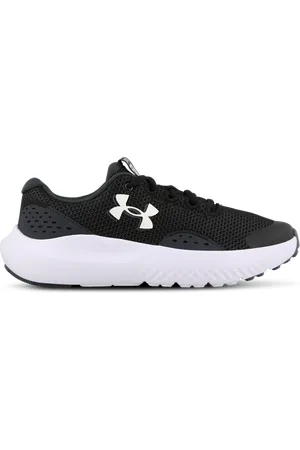 Under Armour Bgs Surge 4 Unisex Schoenen - Zwart - Maat: 38.5 - Mesh/Synthetisch - Foot Locker