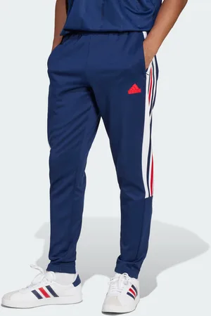 adidas House Of Tiro Nations Pack Joggers Heren Broeken - Blauw - Maat: XS - Katoen Canvas - Foot Locker
