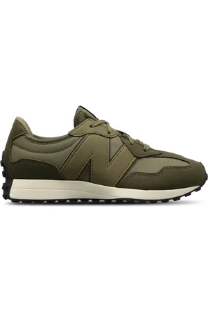 New Balance 327 Unisex Schoenen - Olijf - Maat: 36 - Mesh/Synthetisch - Foot Locker