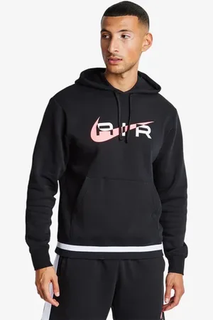 Nike Swoosh Heren Hoodies - Zwart - Maat: S - Foot Locker