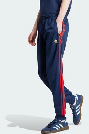 adidas Superstar Heren Broeken - Blauw - Maat: XS - Foot Locker