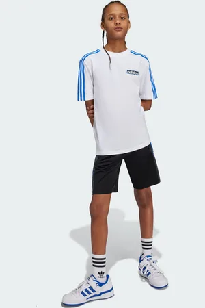 adidas Adibreak Unisex T-shirts - Wit - Maat: 159 - 164 CM - Foot Locker
