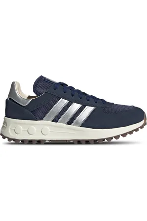adidas LA Trainer Heren Schoenen - Blauw - Maat: 41 1/3 - Mesh/Synthetisch - Foot Locker