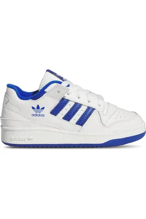 adidas Forum Unisex Schoenen - Wit - Maat: 35 - Leer - Foot Locker