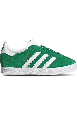 adidas Gazelle Unisex Schoenen - Groen - Maat: 32 - Leer - Foot Locker