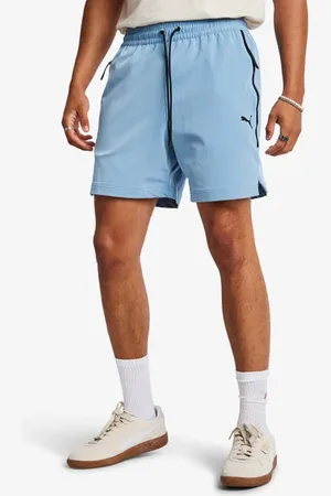 PUMA Tech Heren Korte Broeken - Blauw - Maat: S - Foot Locker