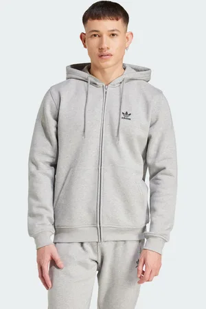 adidas Essentials Heren Hoodies - Grijs - Maat: XS - Foot Locker