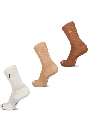 Jordan Everyday Cushioned Ankle 3 Pack Unisex Sokken - Bruin - Maat: 47- 50 - Foot Locker