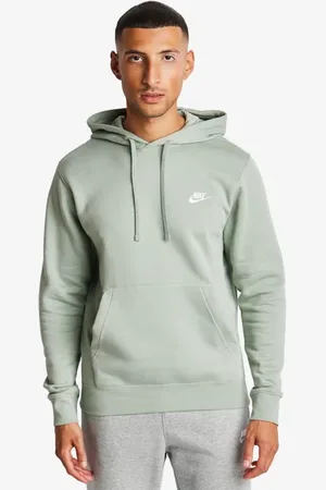 Nike Club Heren Hoodies - Groen - Maat: XS - Foot Locker