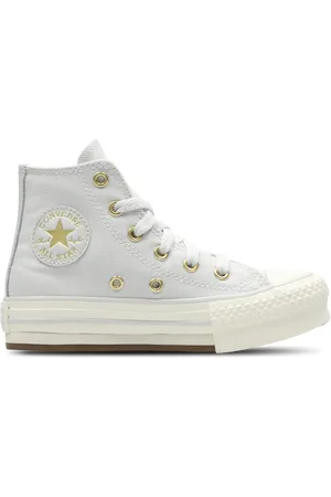 Converse Chuck Taylor All Star Unisex Schoenen - Grijs - Maat: 31 - Canvas - Foot Locker