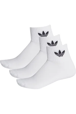 adidas Originals Unisex Sokken - Wit - Maat: 43-45 - Foot Locker